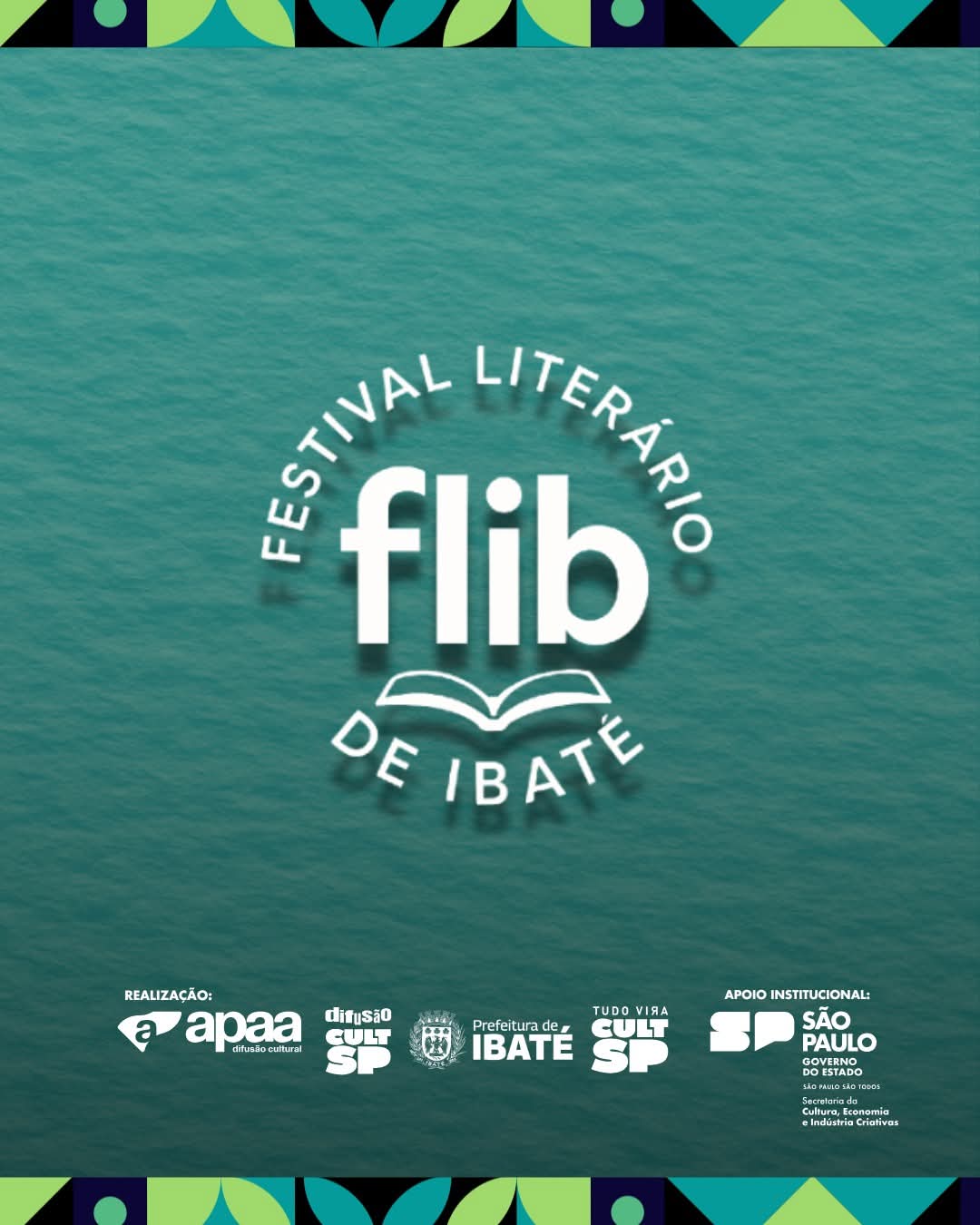 Ibaté realiza o 1º Festival Literário – FLIB, com programação gratuita e nomes consagrados da literatura