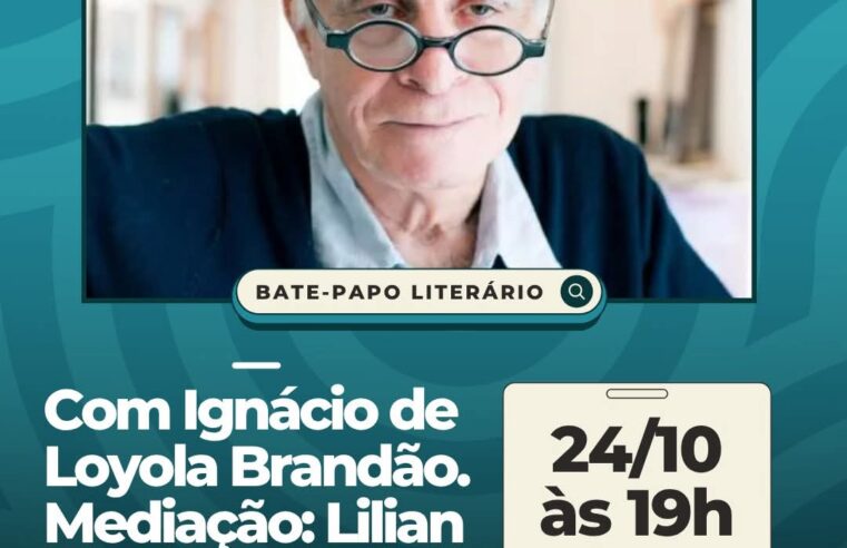 Feira Literária de Ibaté recebe o consagrado escritor Ignácio de Loyola Brandão nesta sexta-feira