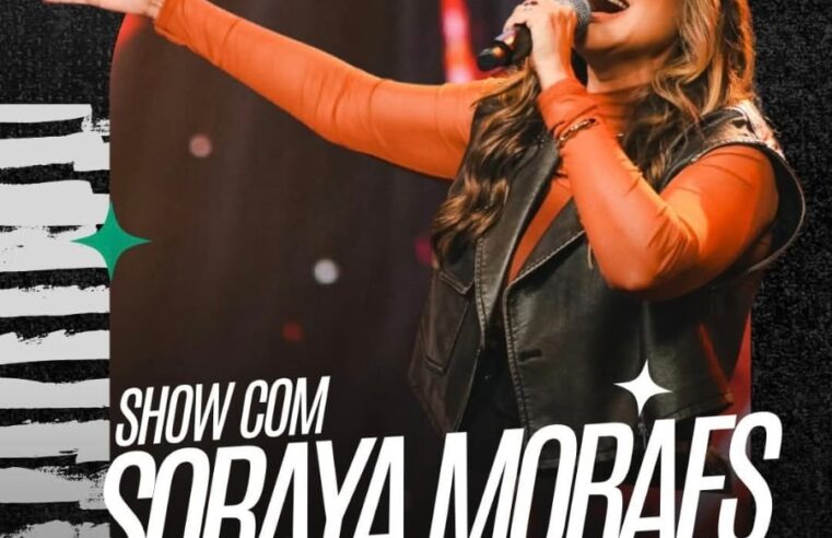 Ibaté recebe show de Soraya Moraes neste sábado na Pirâmide da Mata do Alemão