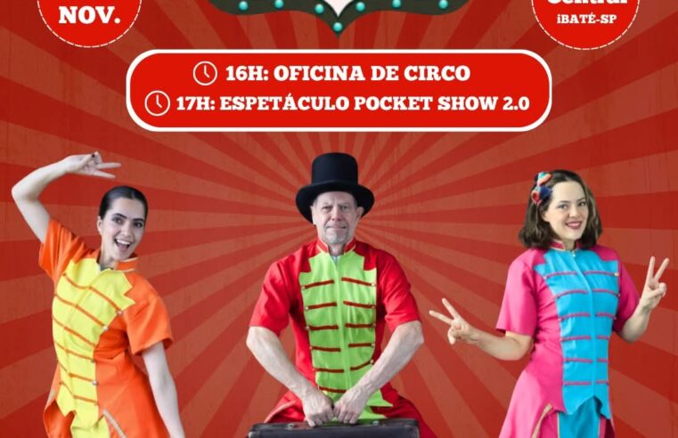 🎪 Circo, alegria e encanto tomam conta de Ibaté neste domingo! 🎭