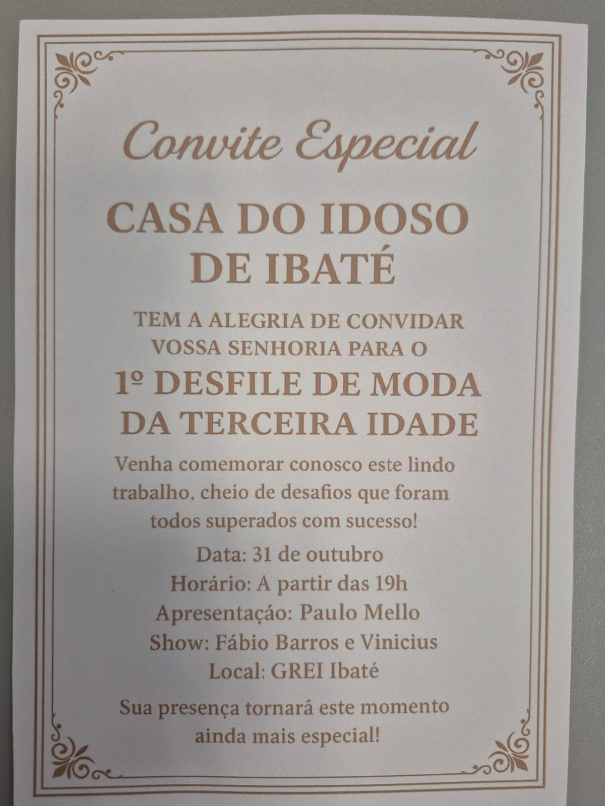 A Beleza de Envelhecer: O Significado do Desfile da Terceira Idade