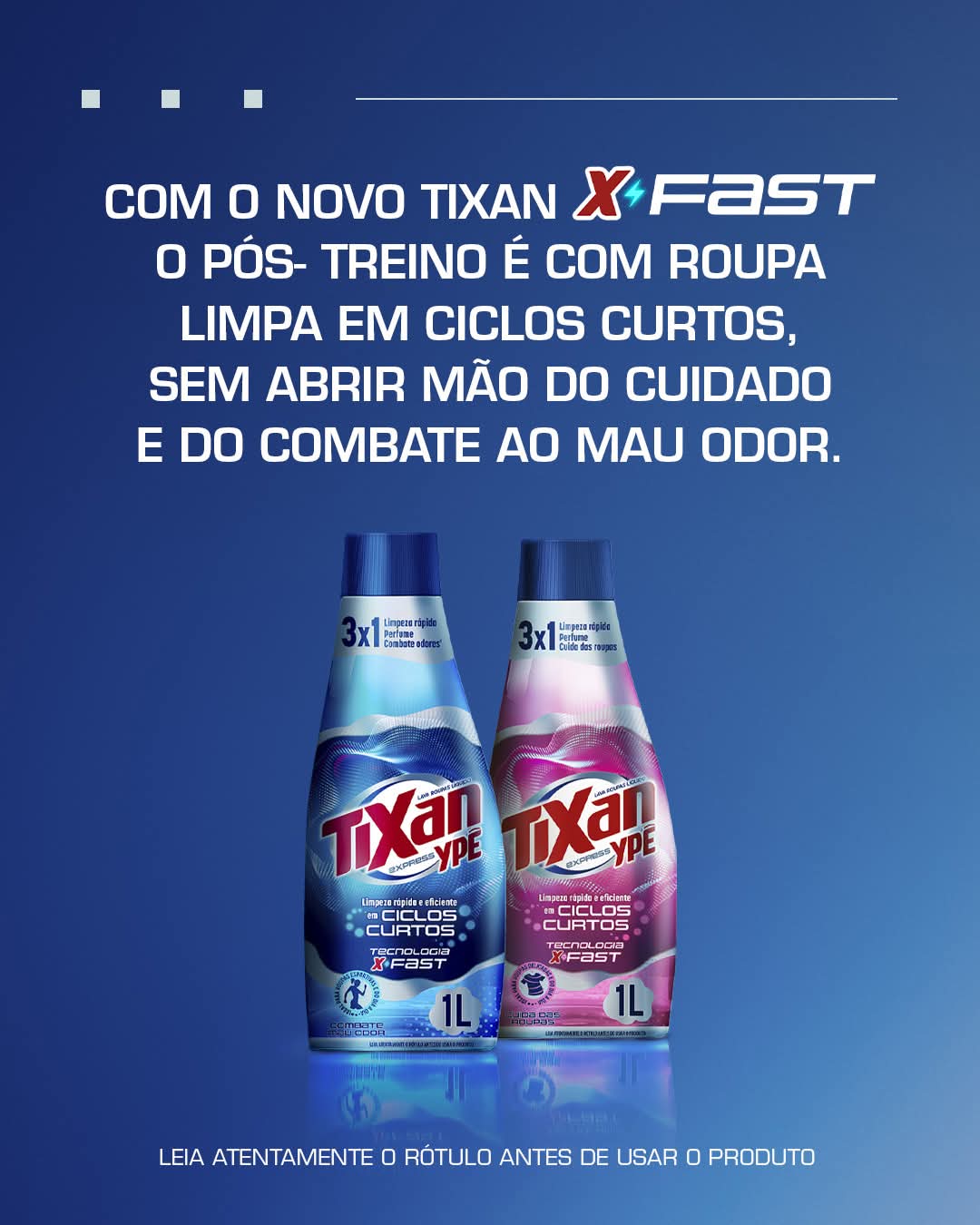 🧼 O NOVO Tixan XFast 1L acaba de chegar ao Supermercados Ruscito !