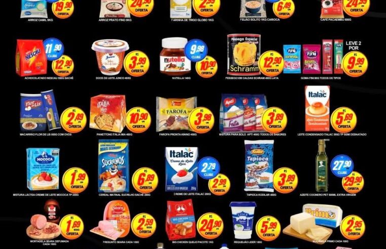 A Black Friday dos Supermercados Ruscito já começou com ofertas imperdíveis!Somente nesta quinta e sexta-feira, você encontra promoções especiais nas três lojas de Ibaté. E tem mais!