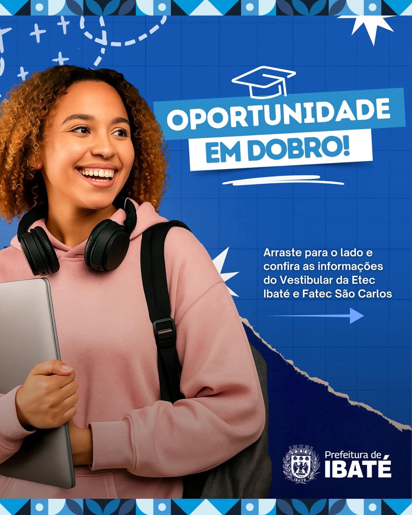Moradores de Ibaté têm oportunidade de se qualificar com cursos gratuitos da ETEC e FATEC