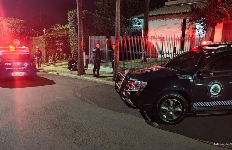 Guarda Municipal realiza operação de saturação na Vila Elisabeth em São Carlos