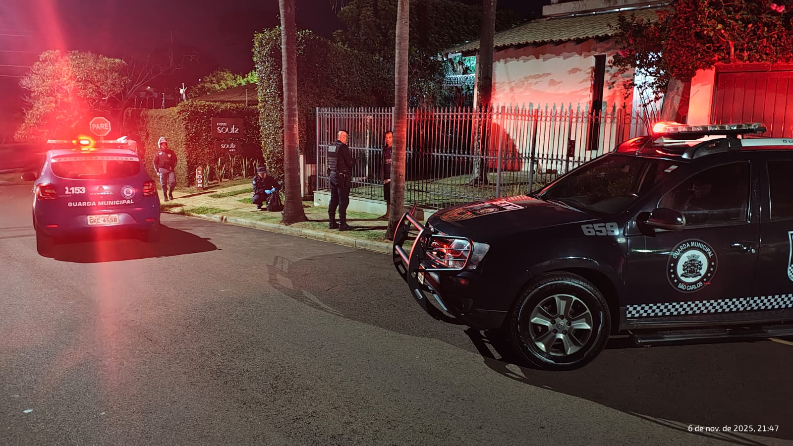 Guarda Municipal realiza operação de saturação na Vila Elisabeth em São Carlos