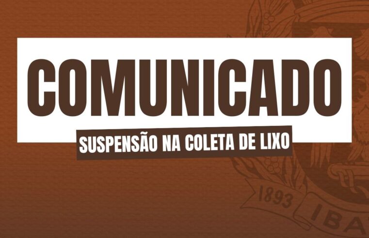 Atenção, moradores de Ibaté!