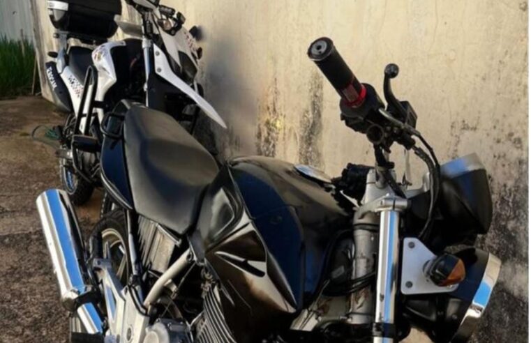 Polícia Militar recupera motocicleta furtada em Ibaté