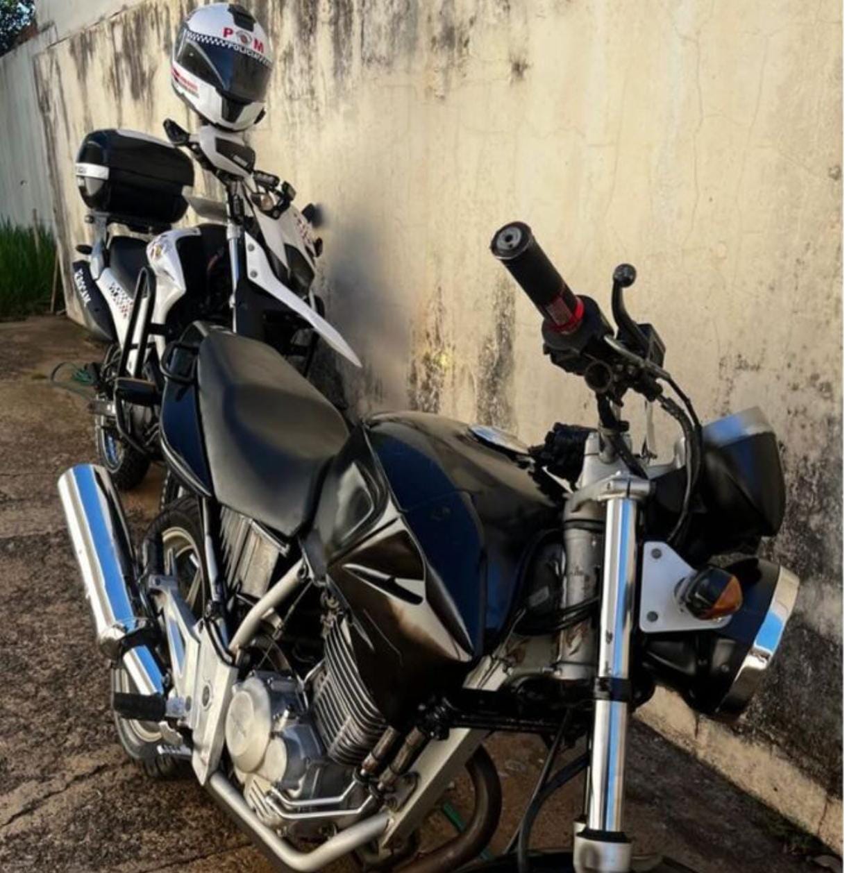 Polícia Militar recupera motocicleta furtada em Ibaté