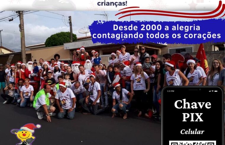 🎅✨ Fábrica da Alegria pede apoio para a tradicional Festa de Natal em Ibaté ✨🎅