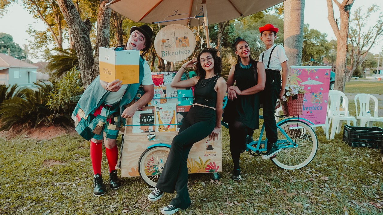 Leitura, circo e diversão tomam conta da Pirâmide em Ibaté com o Circuito CultSP