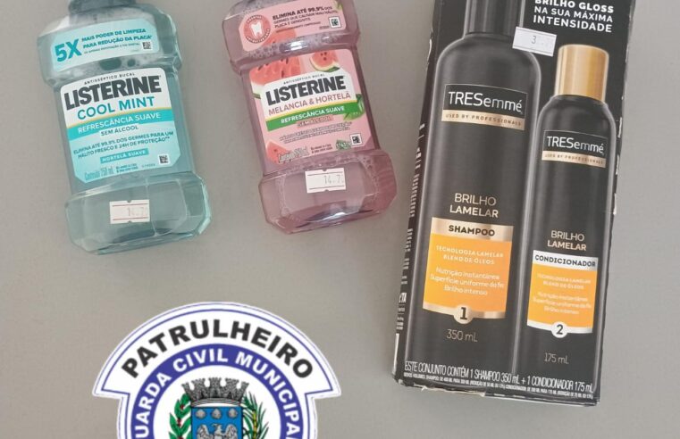 GCM de Ibaté detém homem após furto em estabelecimento comercial no Jardim do Bosque