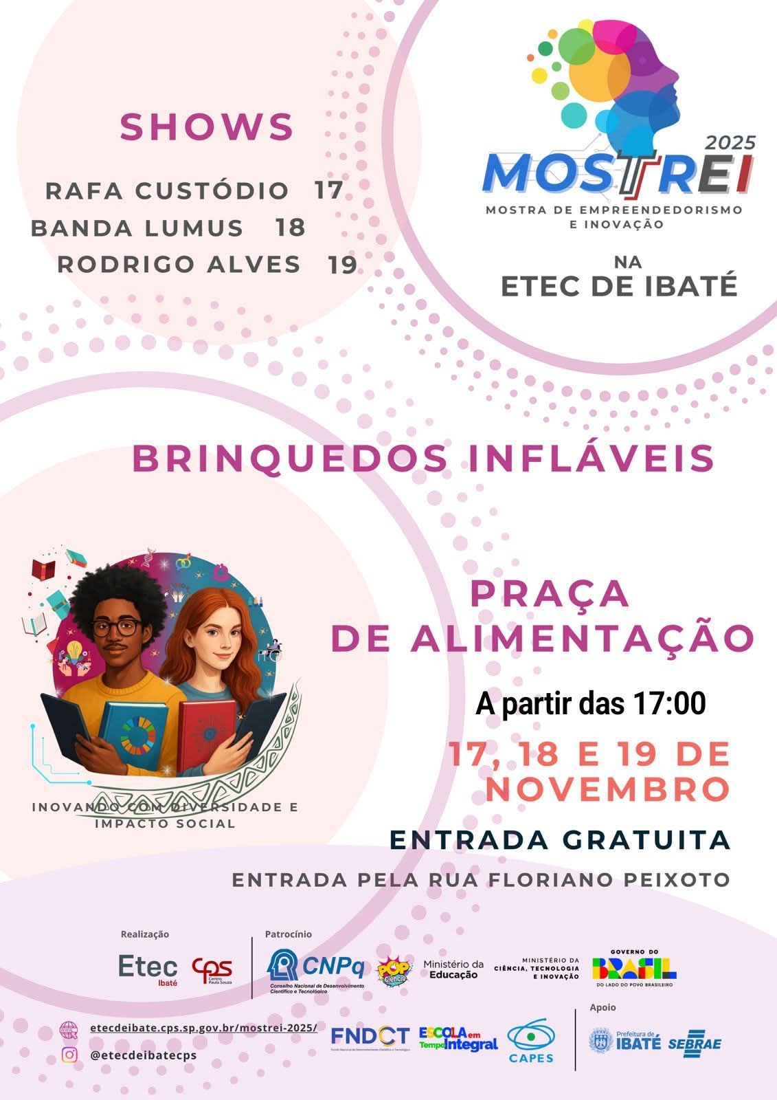 Ibaté terá 1º Feirão Municipal de Emprego com mais de 100 vagas disponíveis na Mostrei da Etec