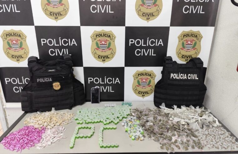 Polícia Civil de Ibaté prende suspeito de envolvimento com drogas apreendidas em casa bomba durante operação