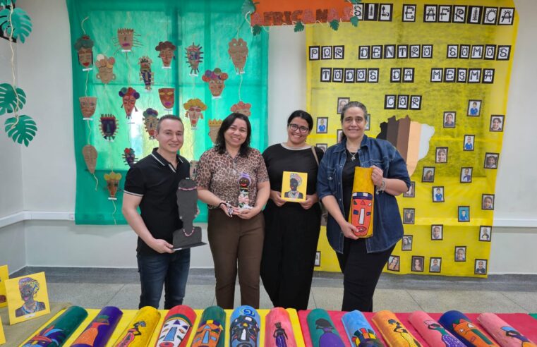 Escola Ernesto Spilla realiza exposição em celebração à Semana da Consciência Negra