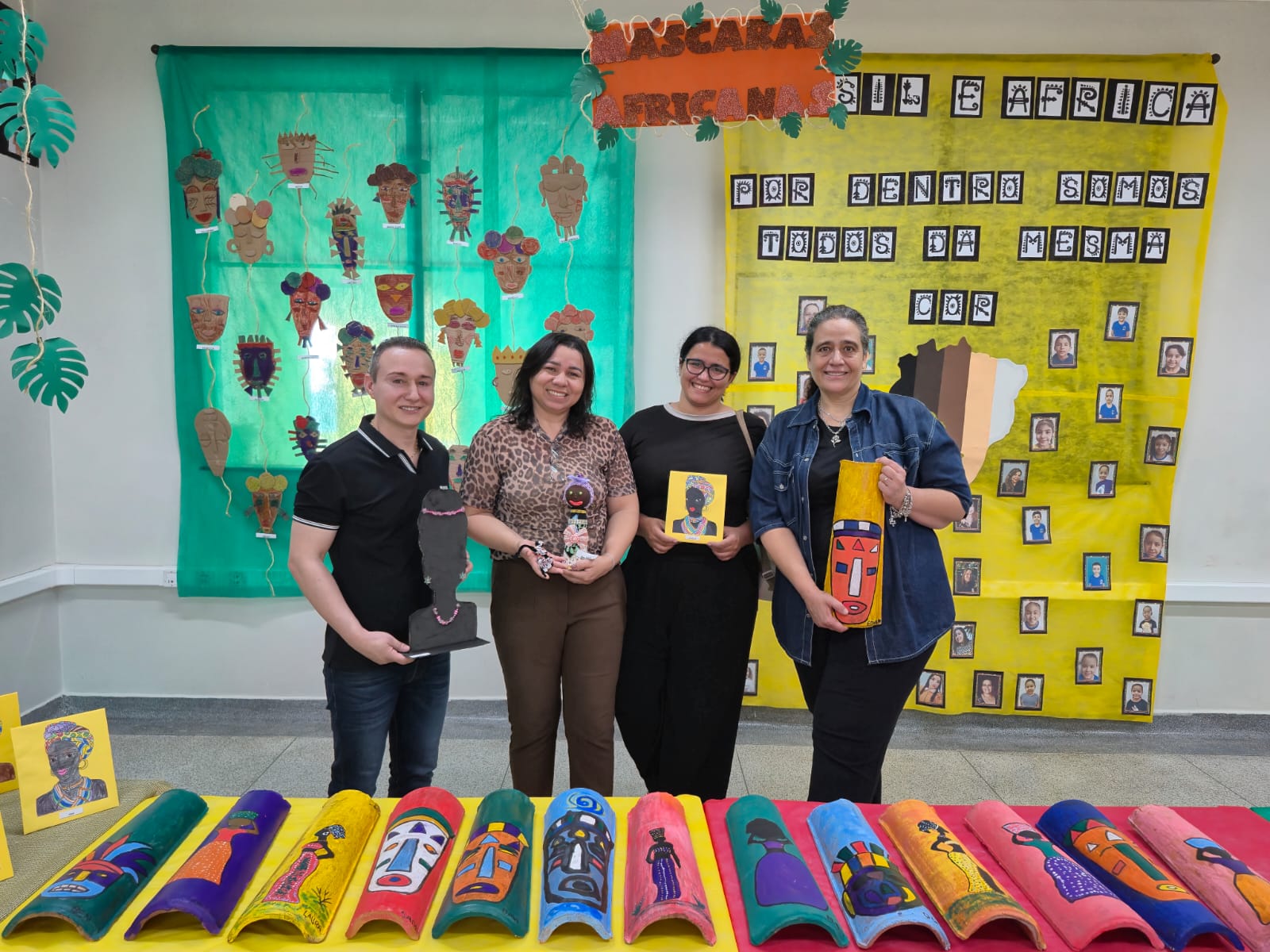 Escola Ernesto Spilla realiza exposição em celebração à Semana da Consciência Negra