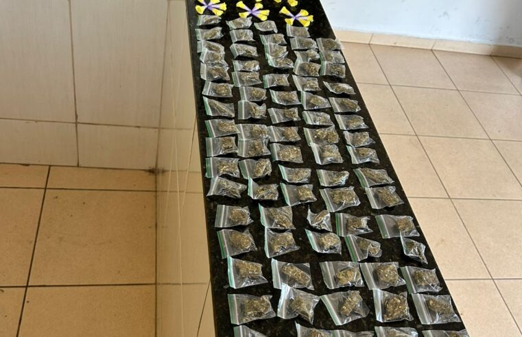 Adolescente é apreendido com grande quantidade de drogas durante ação da Polícia Militar em São Carlos