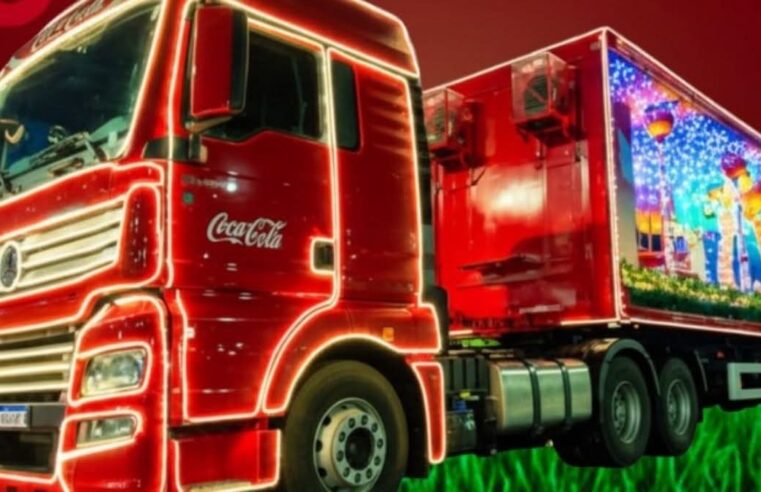 ✨🎄 A magia do Natal iluminou São Carlos com a Caravana da Coca-Cola 🎄✨