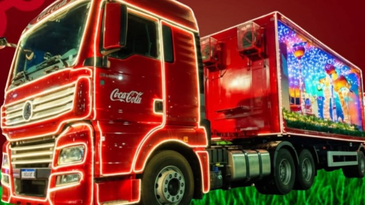 ✨🎄 A magia do Natal iluminou São Carlos com a Caravana da Coca-Cola 🎄✨