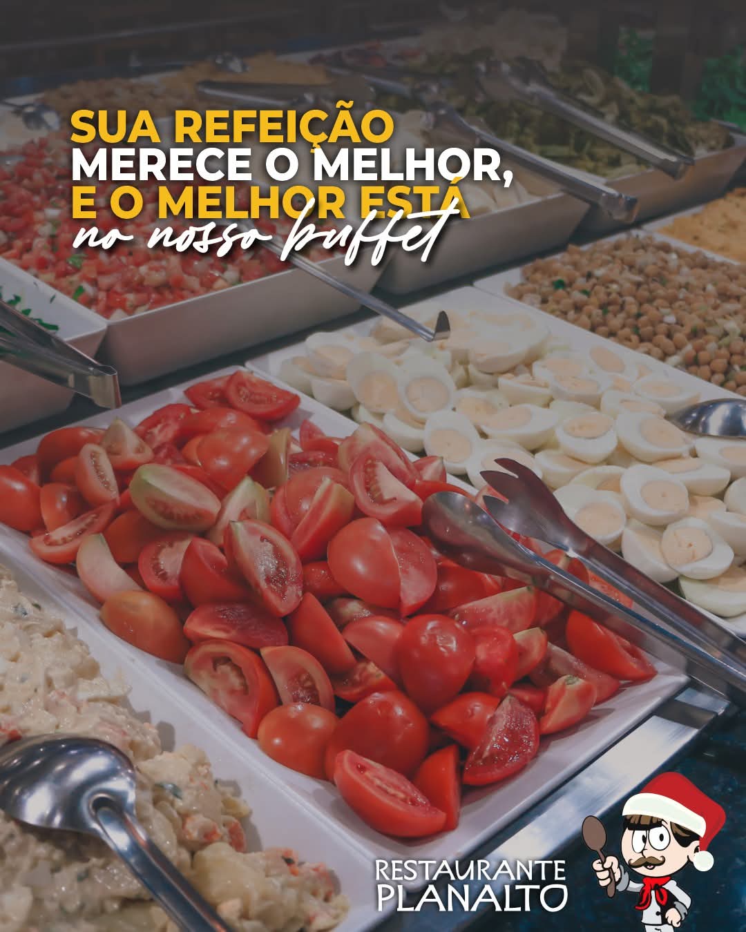 🍽️✨ No almoço ou no jantar, o melhor está no Planalto! ✨🍽️
