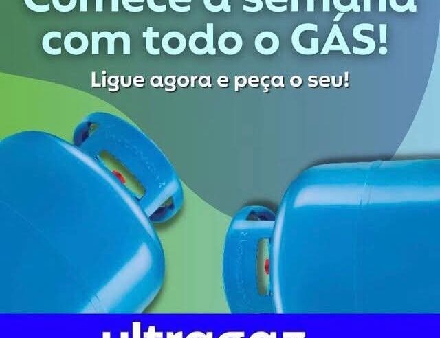 Precisou de Gás ou Água?Conte sempre com a n1º do mercado a Ultragaz RR Gás Ibaté