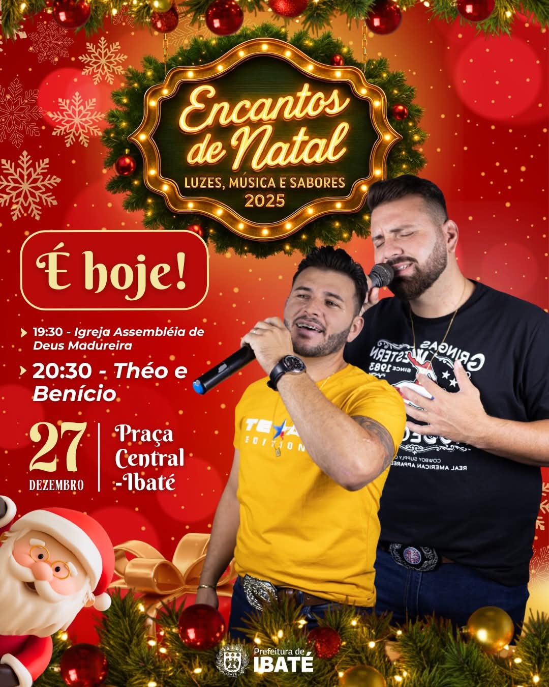 🎄✨ É HOJE