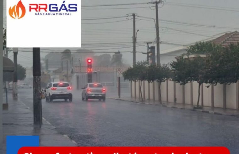 Chuva forte atinge Ibaté na tarde deste domingo