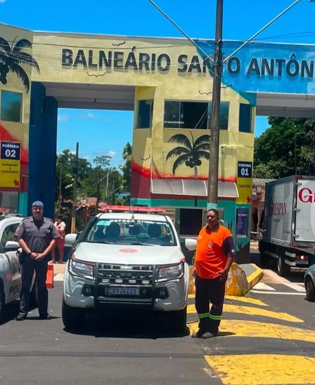 Balneário Santo Antônio recebe reforço na segurança durante a temporada de verão