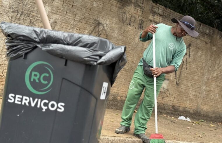 Ibaté inicia varrição de ruas em todos os bairros com novo contrato de Serviços Públicos