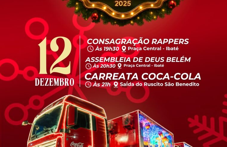 Ibaté vive um final de semana mágico com mais uma edição do Encantos de Natal
