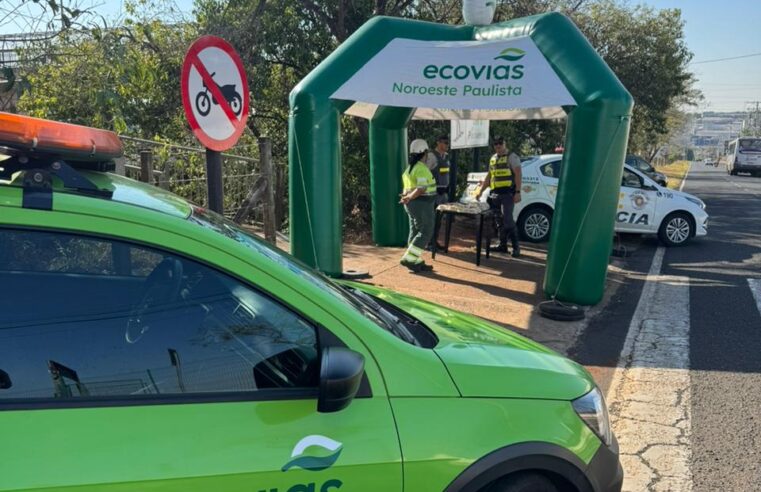 Ecovias Noroeste Paulista realiza ações educativas em Araraquara e Ibaté no “Dia D pela Vida nas Rodovias”