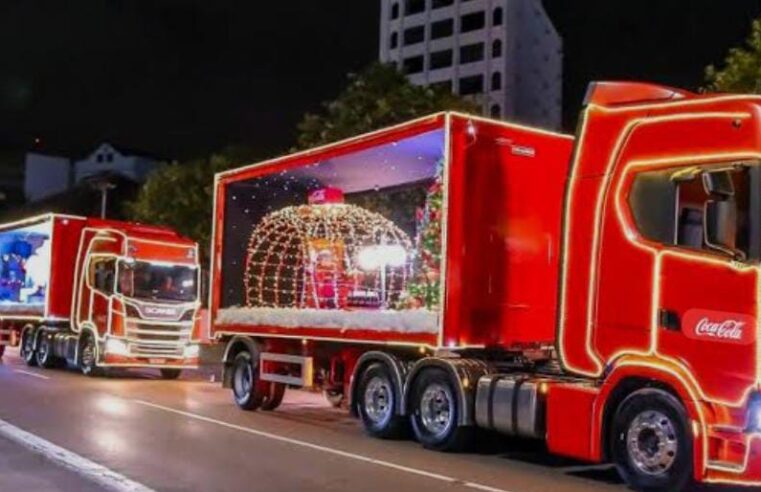 É hoje: Caravana da Coca-Cola leva magia do Natal às ruas de São Carlos