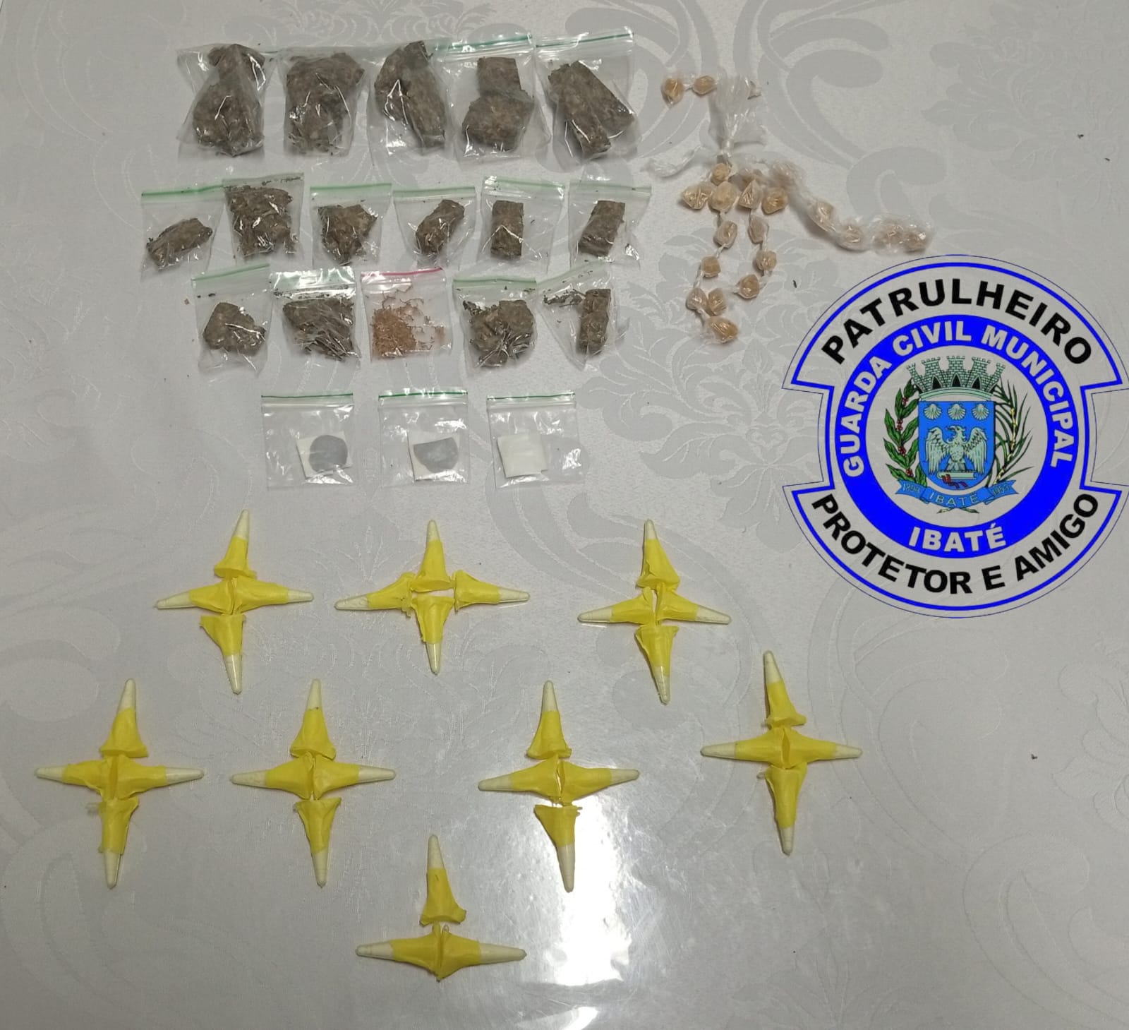 Guarda Municipal apreende entorpecentes no Jardim Cruzado