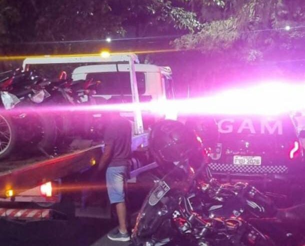 Guarda Municipal apreende quatro motocicletas durante ação contra “rolezinho” em São Carlos