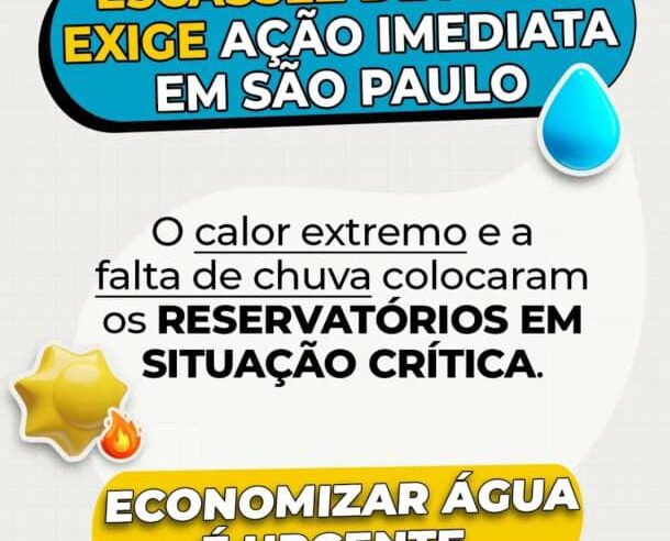 Crise hídrica se agrava em São Paulo e autoridades pedem redução imediata do consumo