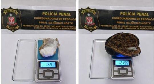 Mulher é presa em flagrante ao tentar entrar com drogas em penitenciária de Araraquara
