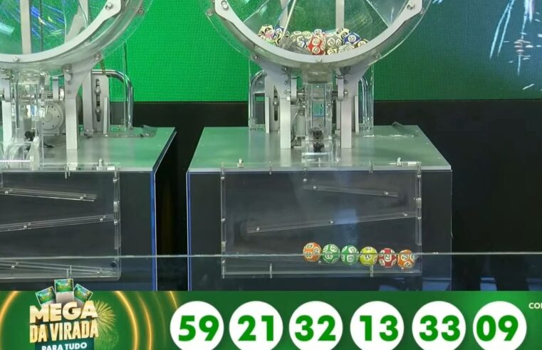 Mega-Sena da Virada sorteia prêmio histórico de mais de R$ 1 bilhão