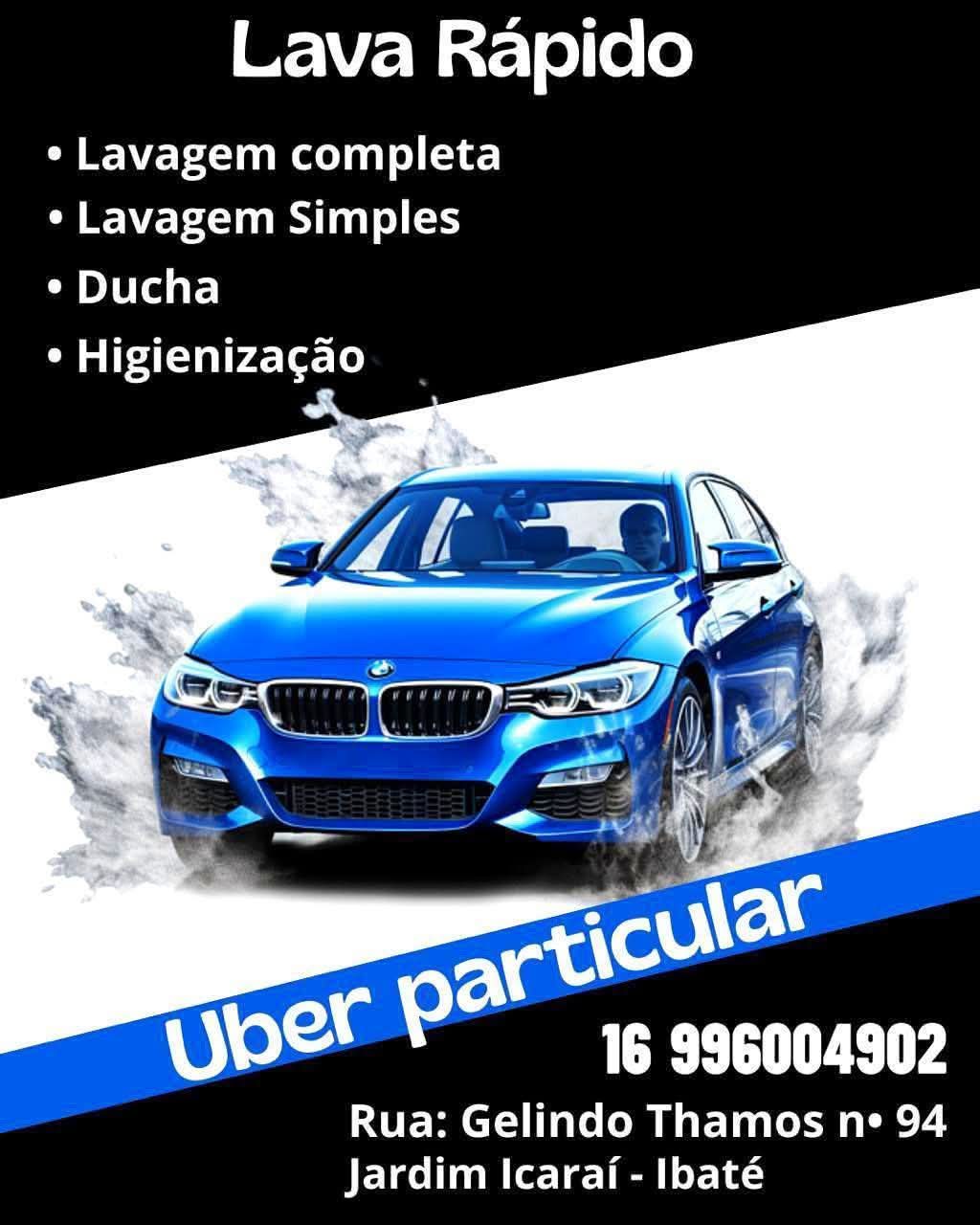 💥 Ibaté ganhou o motorista que faltava! 💥Conforto, pontualidade e confiança agora têm nome: Uber Clodão 🚗💨