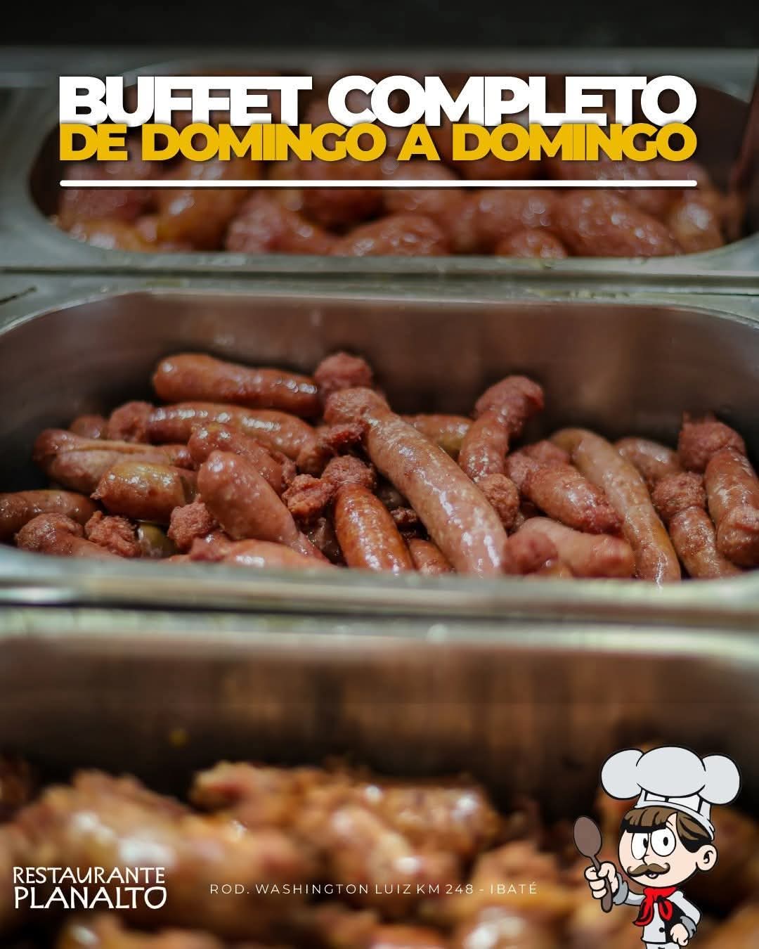 🔥🍽️ AQUI É BUFFET COMPLETO TODO DIA! 🍽️🔥