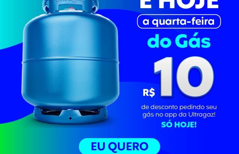 🎉🥳 HOJE É QUARTA DO GÁS NA ULTRAGAZ RR GÁS! 🥳🎉