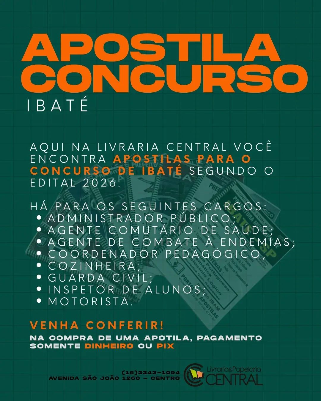 🚨📚 ATENÇÃO, CONCURSEIROS DE IBATÉ! 📚