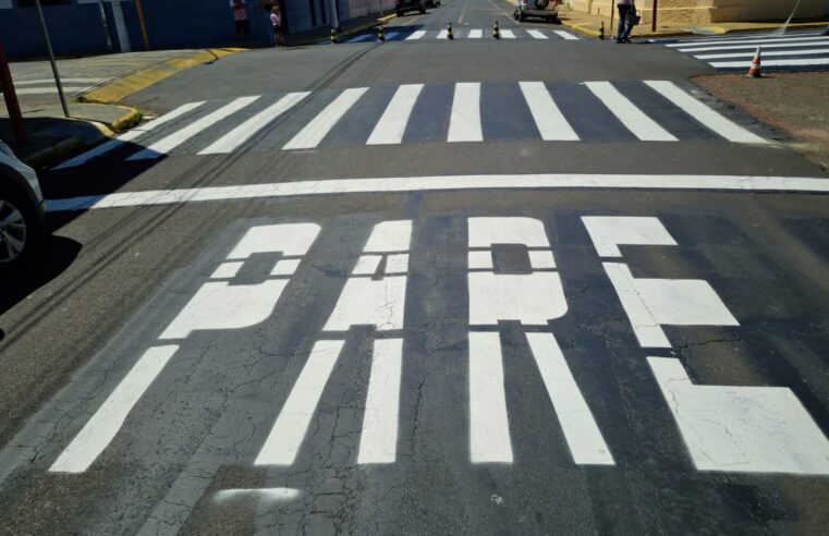 Departamento de Trânsito de Ibaté amplia sinalização viária e emite mais de 240 carteirinhas de estacionamento em 2025