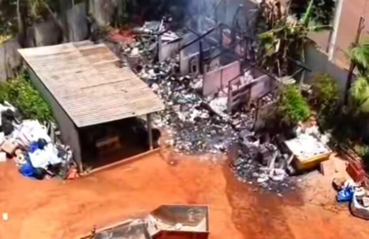 Incêndio criminoso e tentativa de furto atingem Ecoponto do Jardim Paulistano, em São Carlos