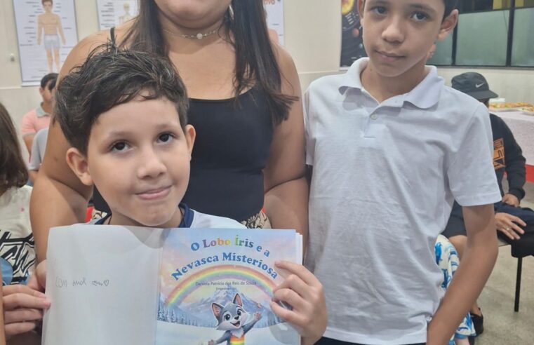 Projeto literário transforma alunos do 1º ano em autores na Escola Neusa Milori Freddi