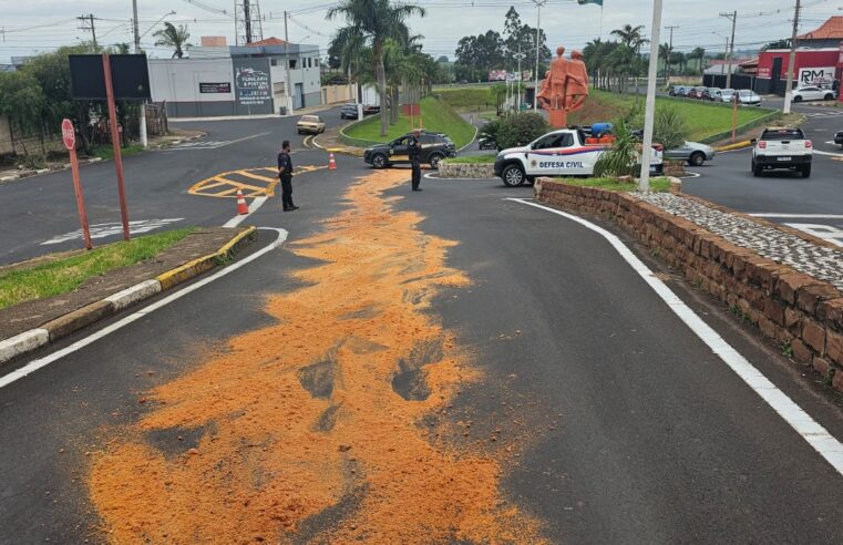 Defesa Civil de Ibaté age rapidamente após derramamento de óleo no Encanto do Planalto