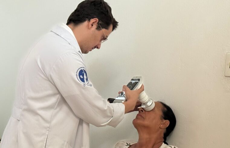 Ibaté inicia realização inédita de exames de mapeamento de retina no Hospital Municipal