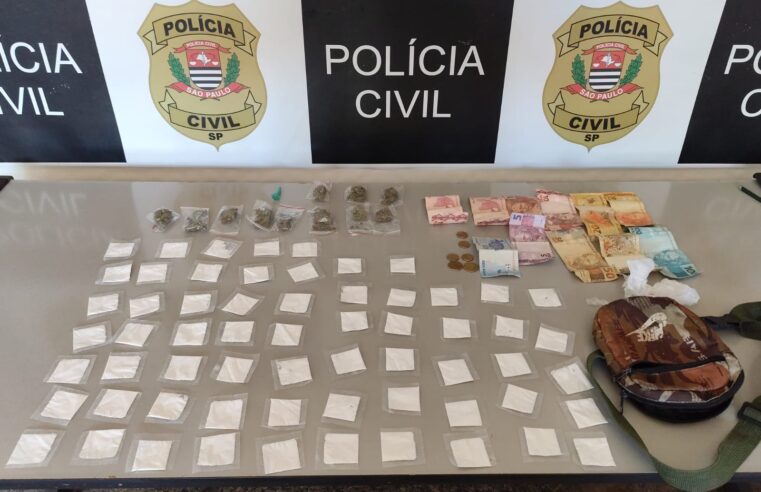 Polícia Civil de Ibaté apreende drogas durante operação no Jardim Icaraí