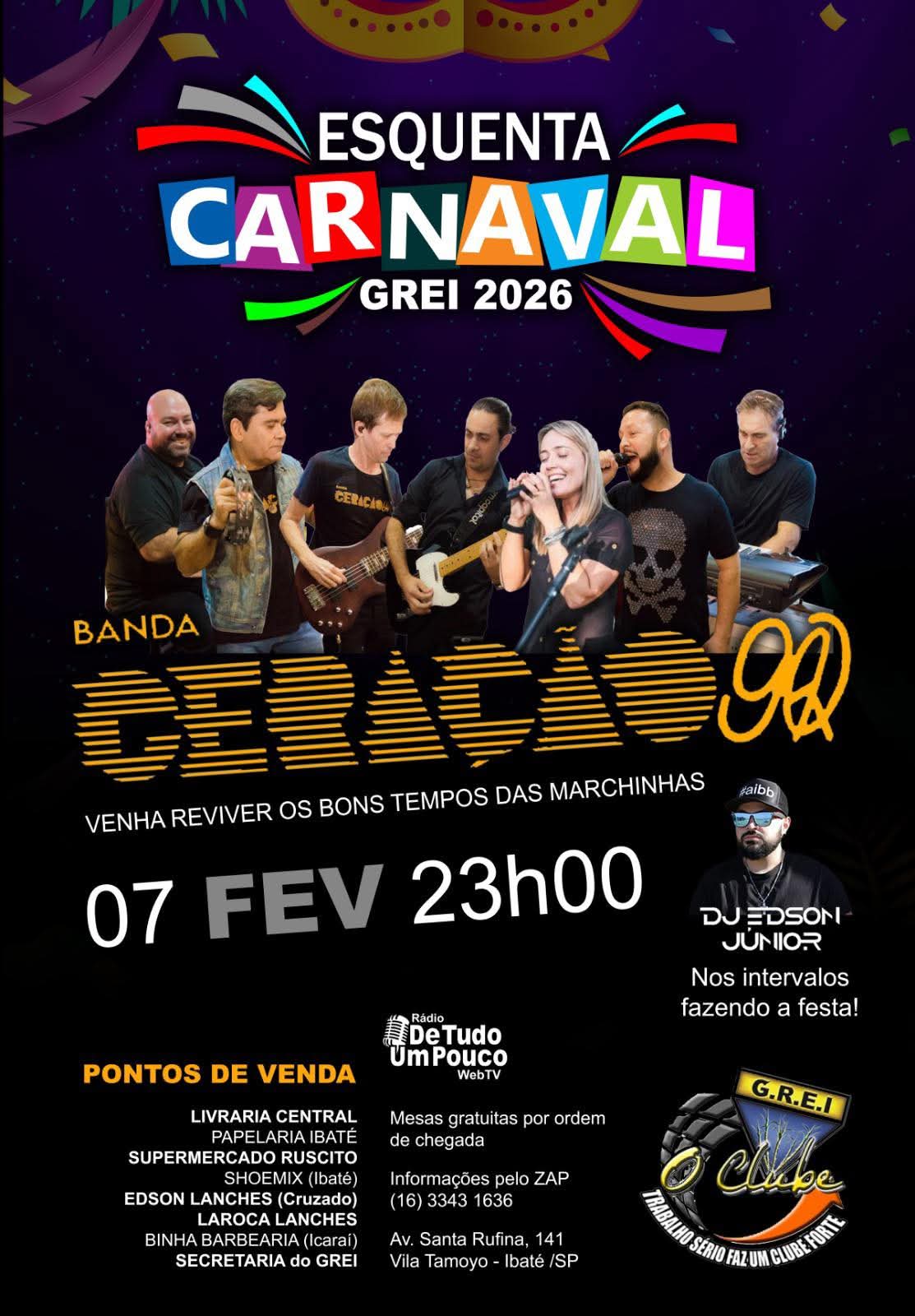 🎭✨ ESQUENTA DE CARNAVAL EM IBATÉ ✨🎭