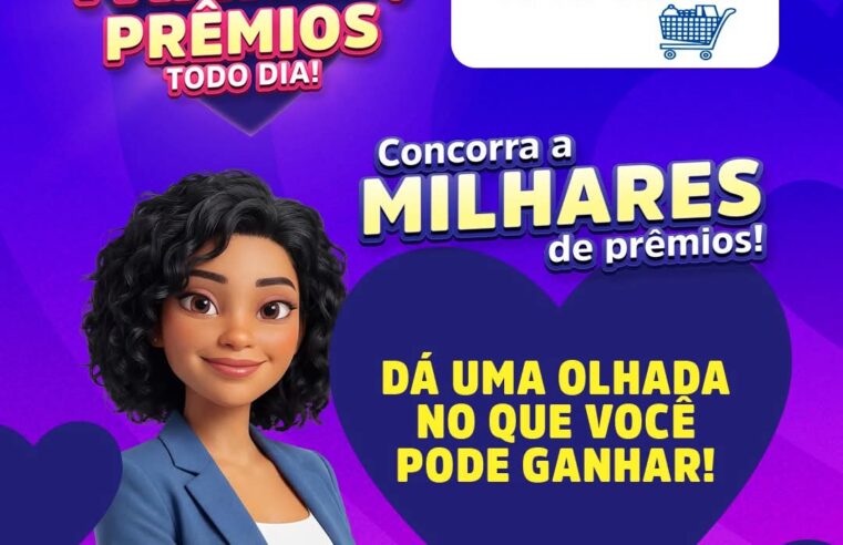 🎉💜 Raspou, achou, ganhou no Supermercados Ruscito! 💜🎉