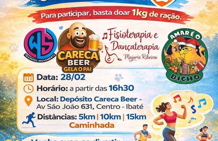 🐾💪 Vem aí o Treinão Beneficente em Ibaté! 💪🐾